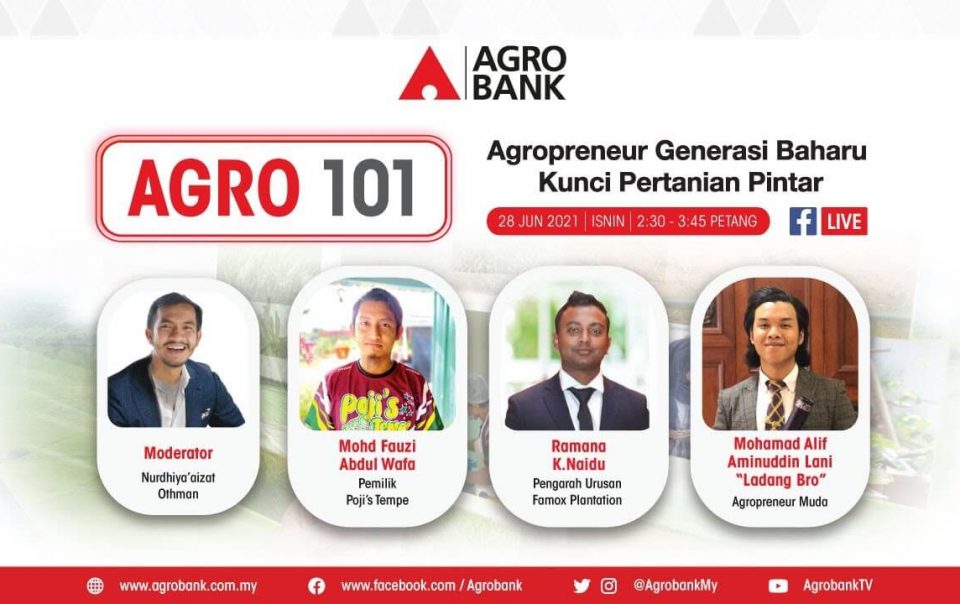 AGRO101 - Agropreneur Generasi Baharu Kunci Pertanian Pintar